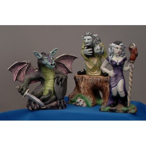 Plaster Molds - Peter Dragon